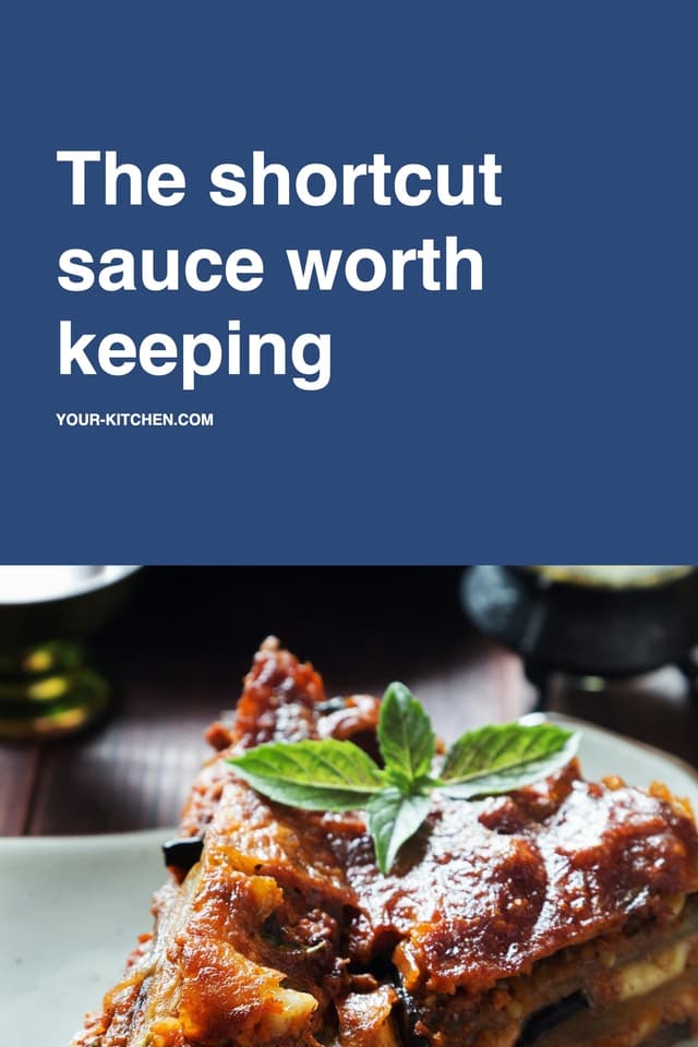 The shortcut sauce worth keeping